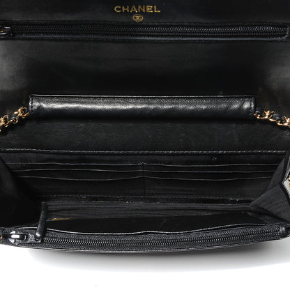 Chanel Caviar Wallet on Chain WOC Black 7 of 7