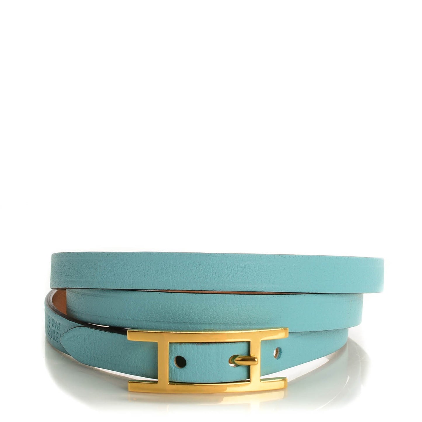 Swift Hapi 3 MM Triple Tour Wrap Bracelet S Bleu Atoll