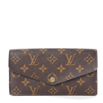 Louis Vuitton Monogram Sarah Wallet NM 1 of 11