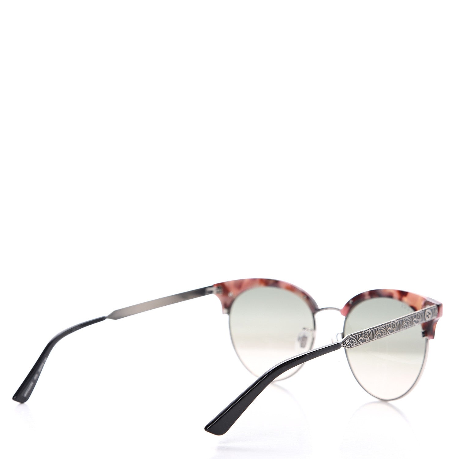 Gucci Metal Tiger GG0222SK Sunglasses Rose Silver 4 of 7