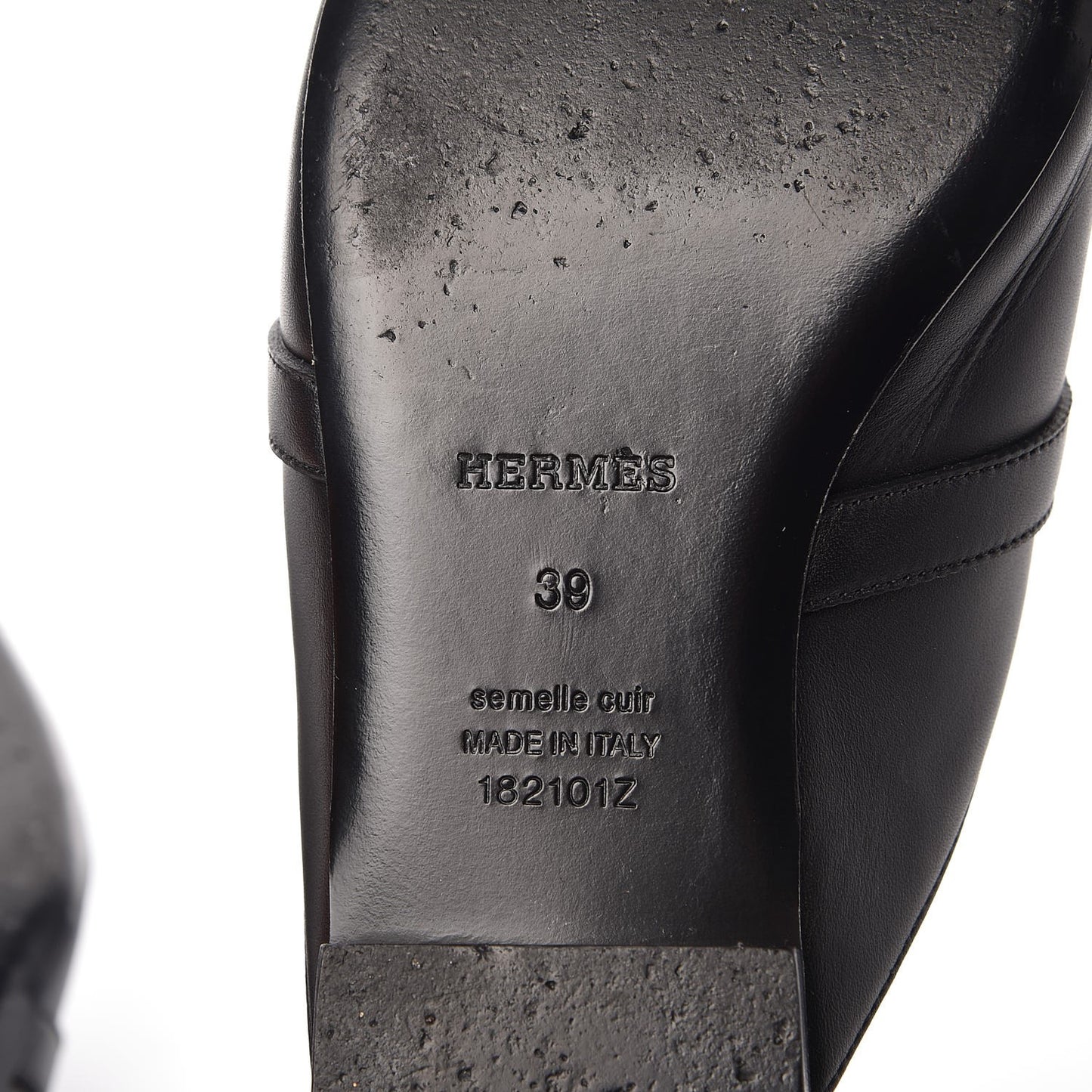 Calfskin Oz Mules 39 Black