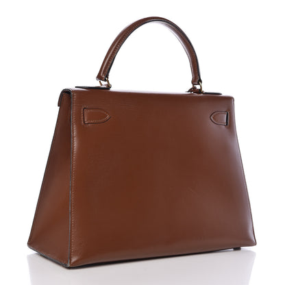 Hermes Box Kelly Sellier 28 Noisette 3 of 22