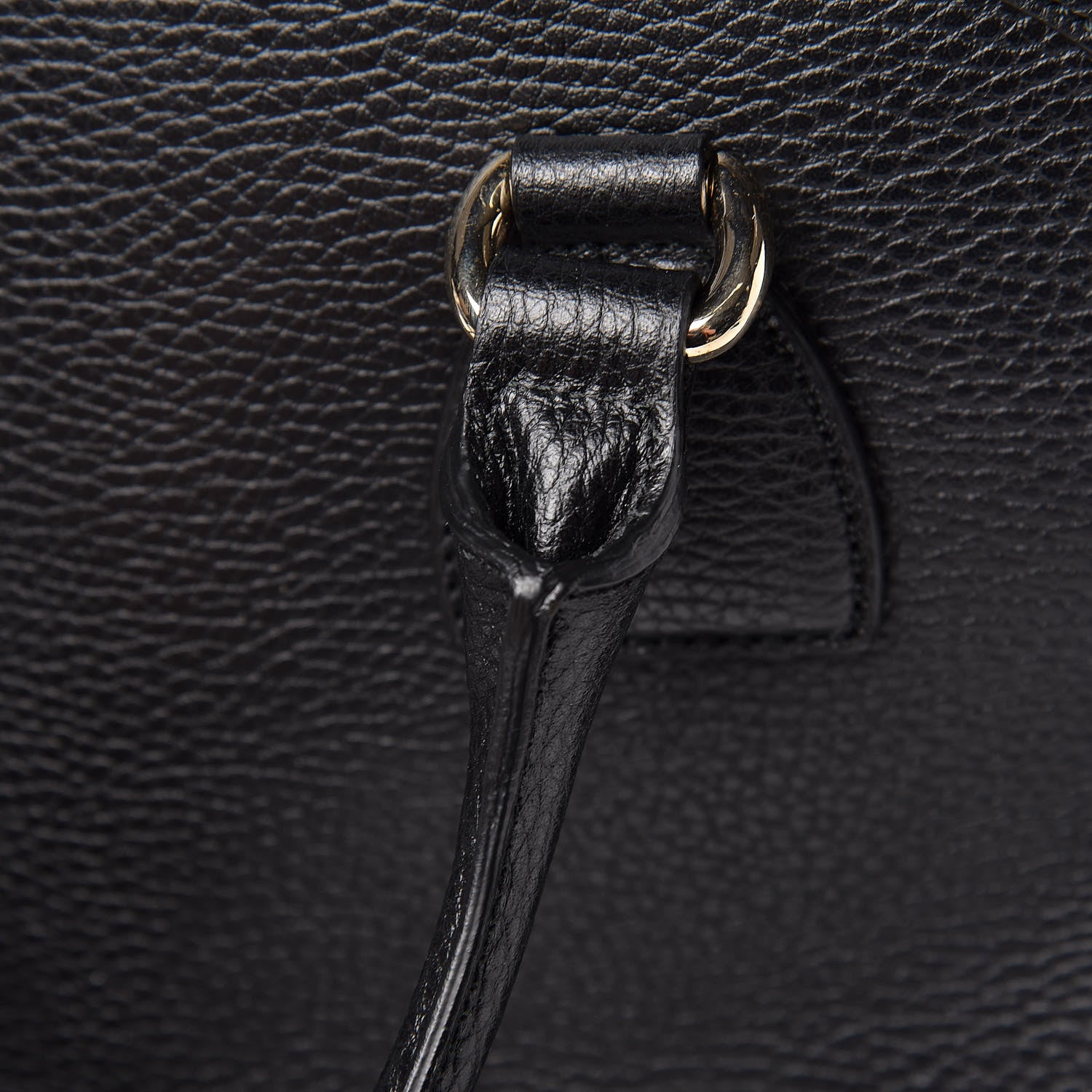 Gucci Dollar Calfskin Medium Dome Bag Black 10 of 14