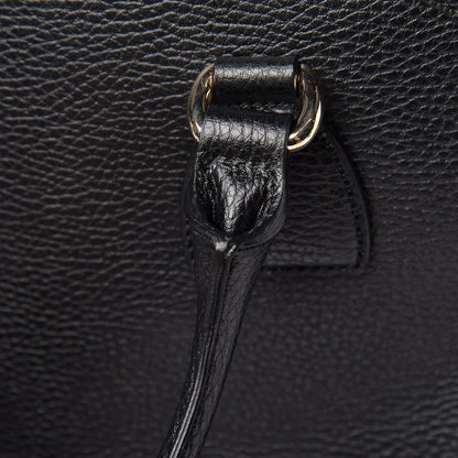 Gucci Dollar Calfskin Medium Dome Bag Black 10 of 14