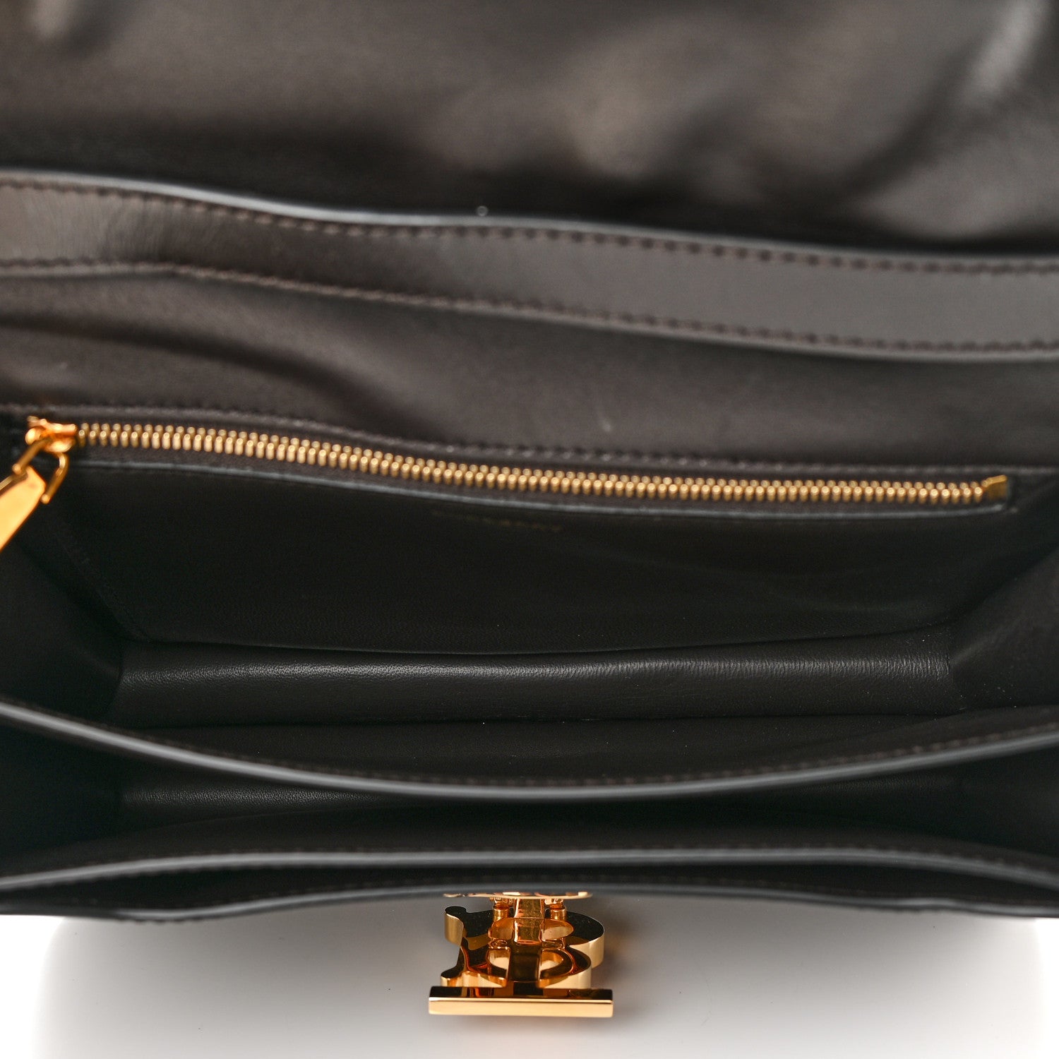 Burberry Calfskin Medium TB Bag Coffee 5 of 17