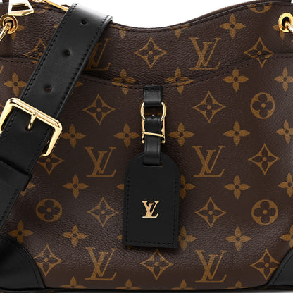 Louis Vuitton Monogram Odeon PM Black 7 of 9
