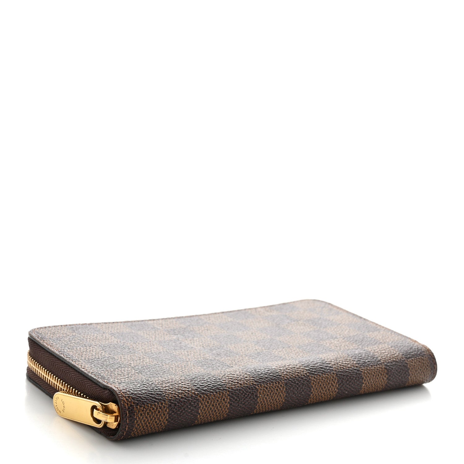 Louis Vuitton Damier Ebene Zippy Wallet Rose Ballerine 4 of 10