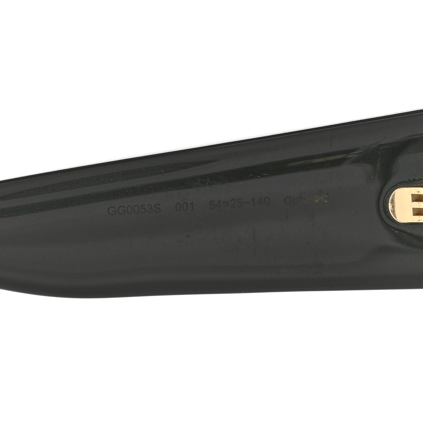 Acetate Square Frame Sunglasses GG0053S Black