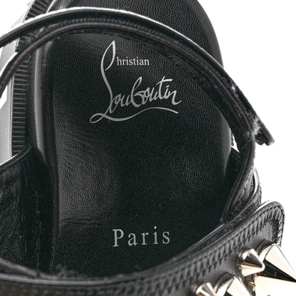 Christian Louboutin Nappa Spikita Cool Platform Sandals 38 Black 6 of 7