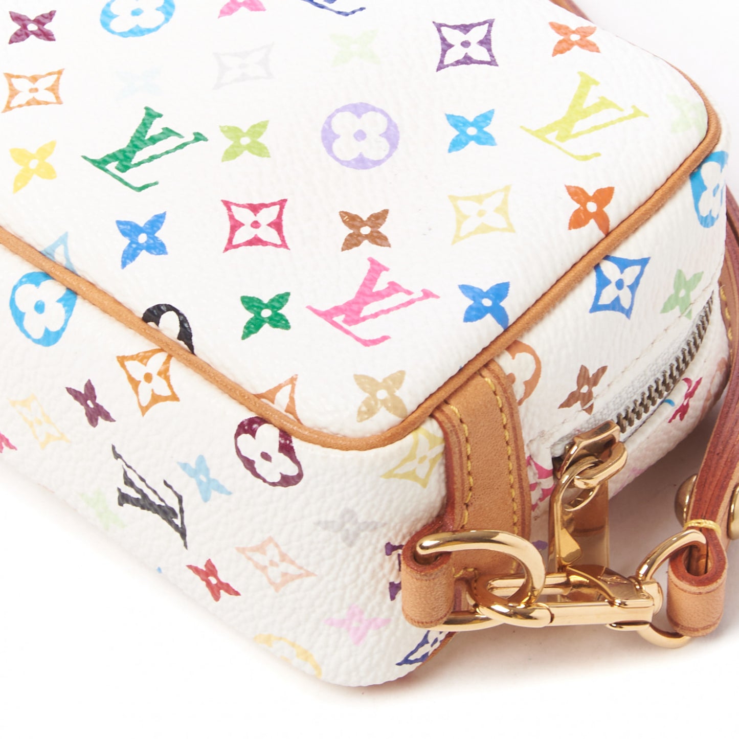 Monogram Multicolor Trousse Wapity White