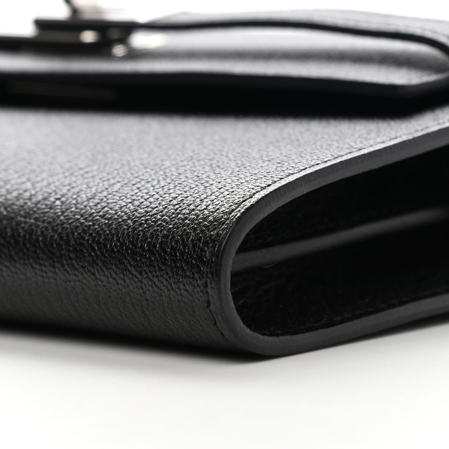 Chevre Mysore Kelly Wallet To Go Black