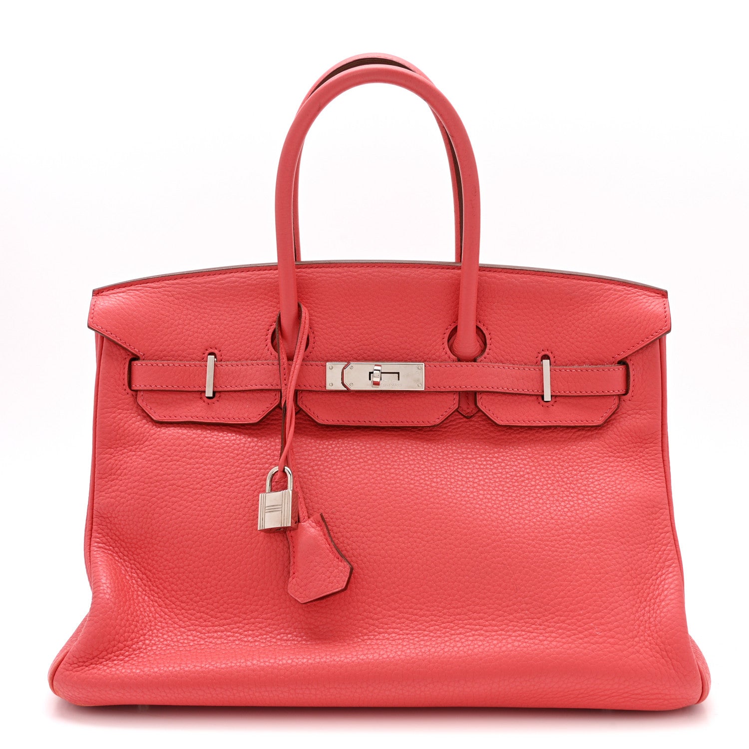 Hermes Taurillon Clemence Birkin 35 Bougainvillea 1 of 21