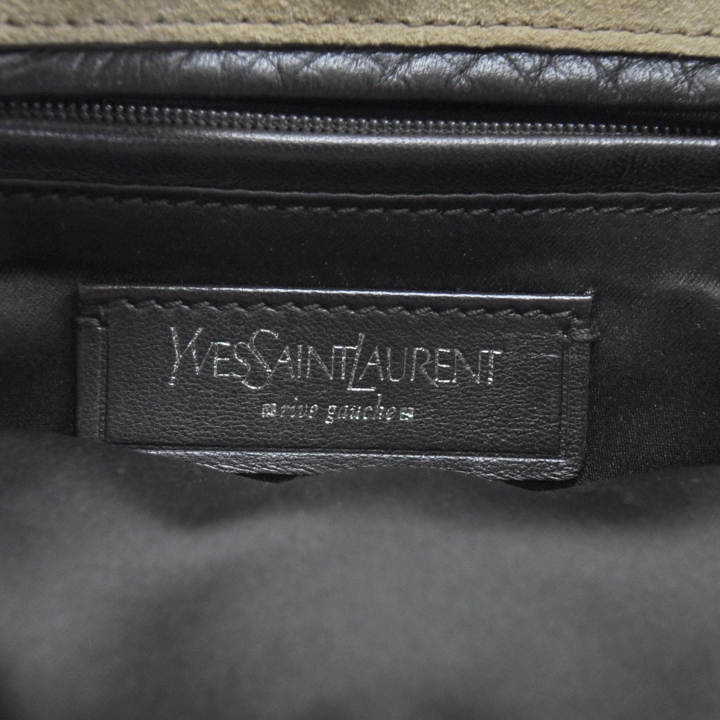 Suede Mala Mala Horn Bag