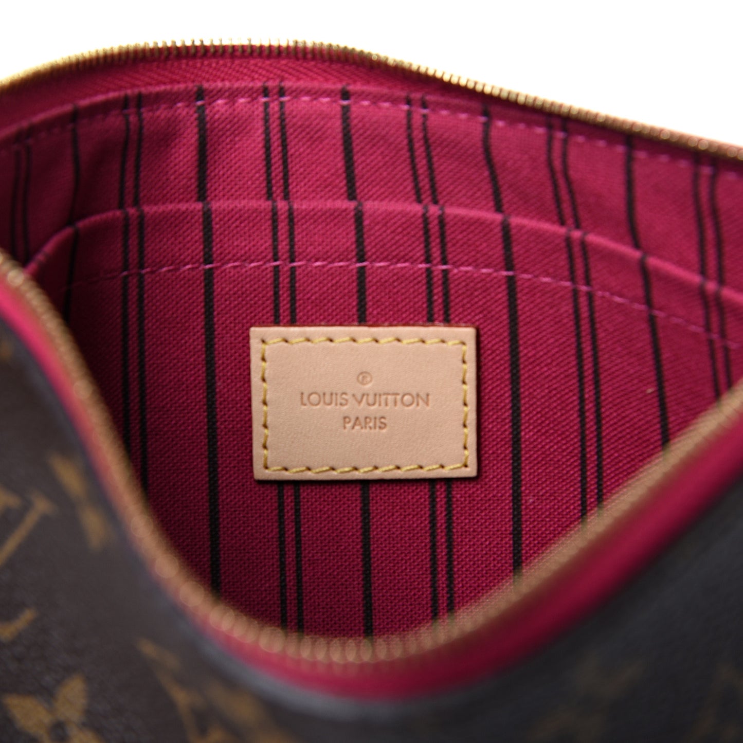 Monogram Neverfull MM GM Pochette Pivoine