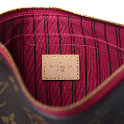 Louis Vuitton Monogram Neverfull MM GM Pochette Pivoine 7 of 9