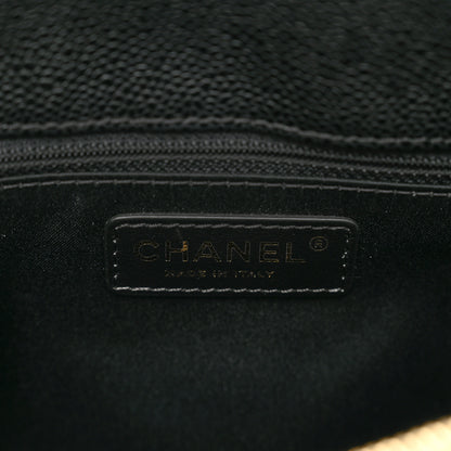 Chanel Caviar Quilted Grand Shopping Tote GST Black 7 of 10