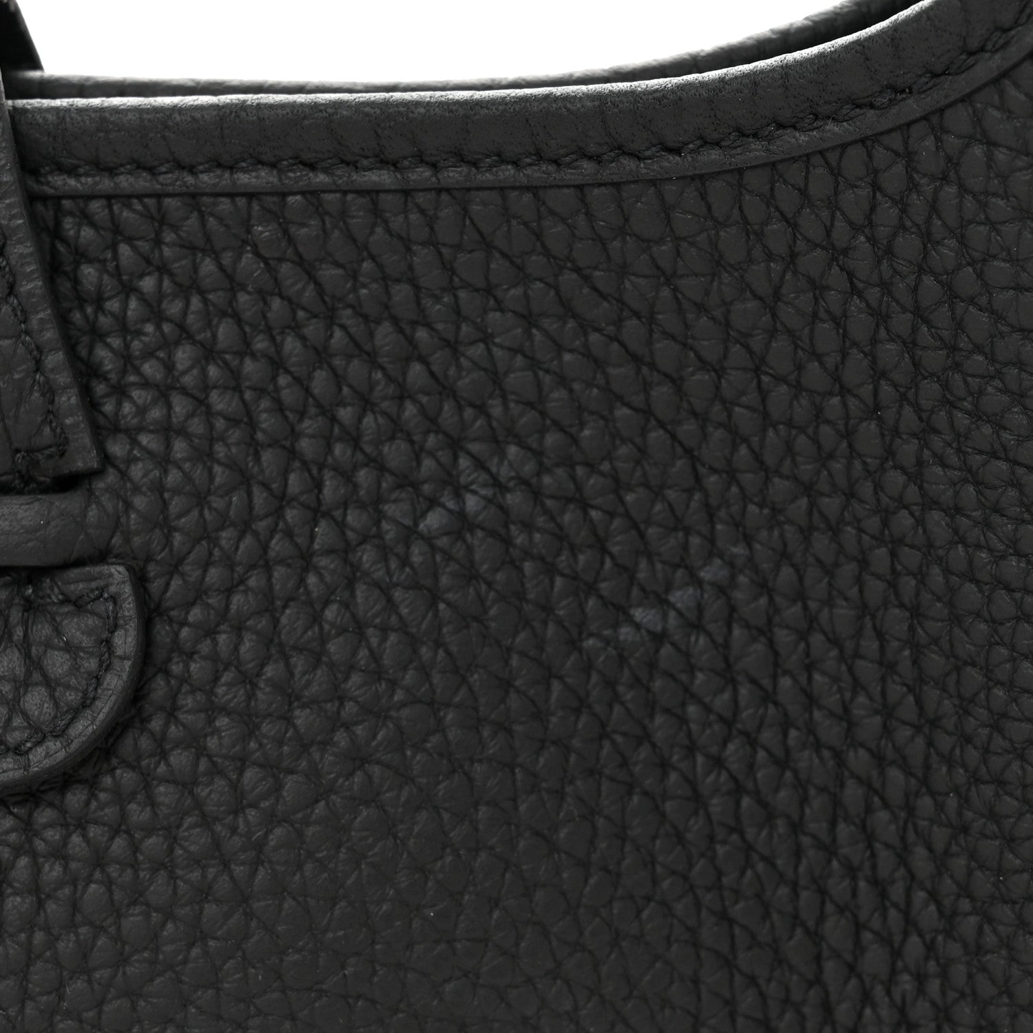 Hermes Taurillon Clemence Evelyne TPM Black 11 of 12