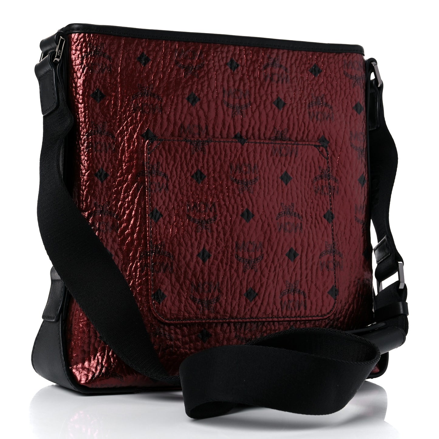 Metallic Visetos Messenger Scooter Red