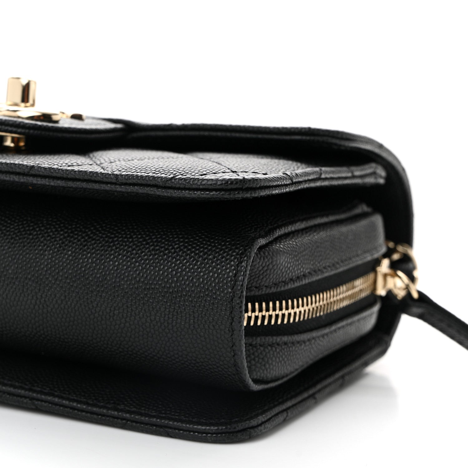 Chanel Caviar Quilted Like A Wallet Flap Black 10 of 10