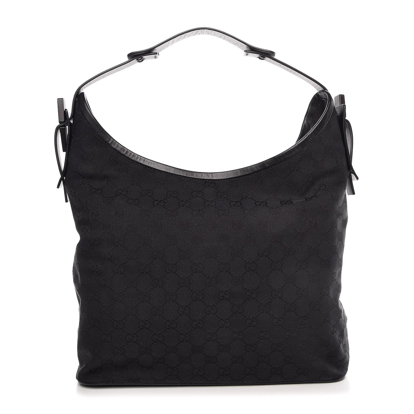 Monogram Small Hobo Black