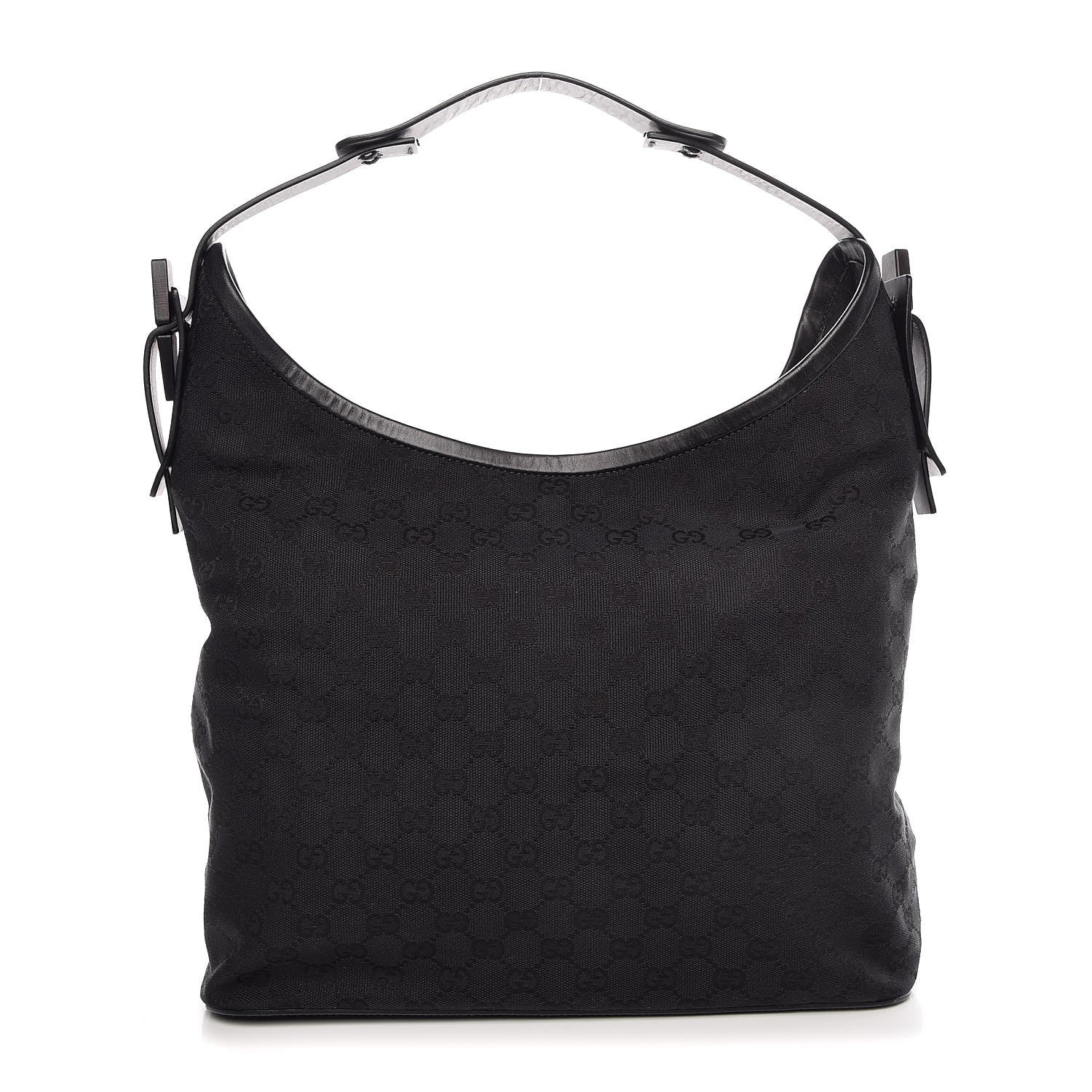 Gucci Monogram Small Hobo Black 1 of 7
