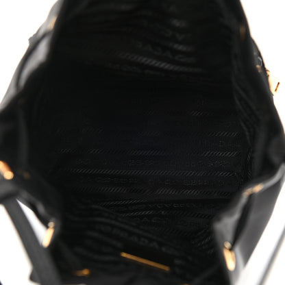 Prada Re-Nylon Duet Drawstring Shoulder Bag Black 5 of 9