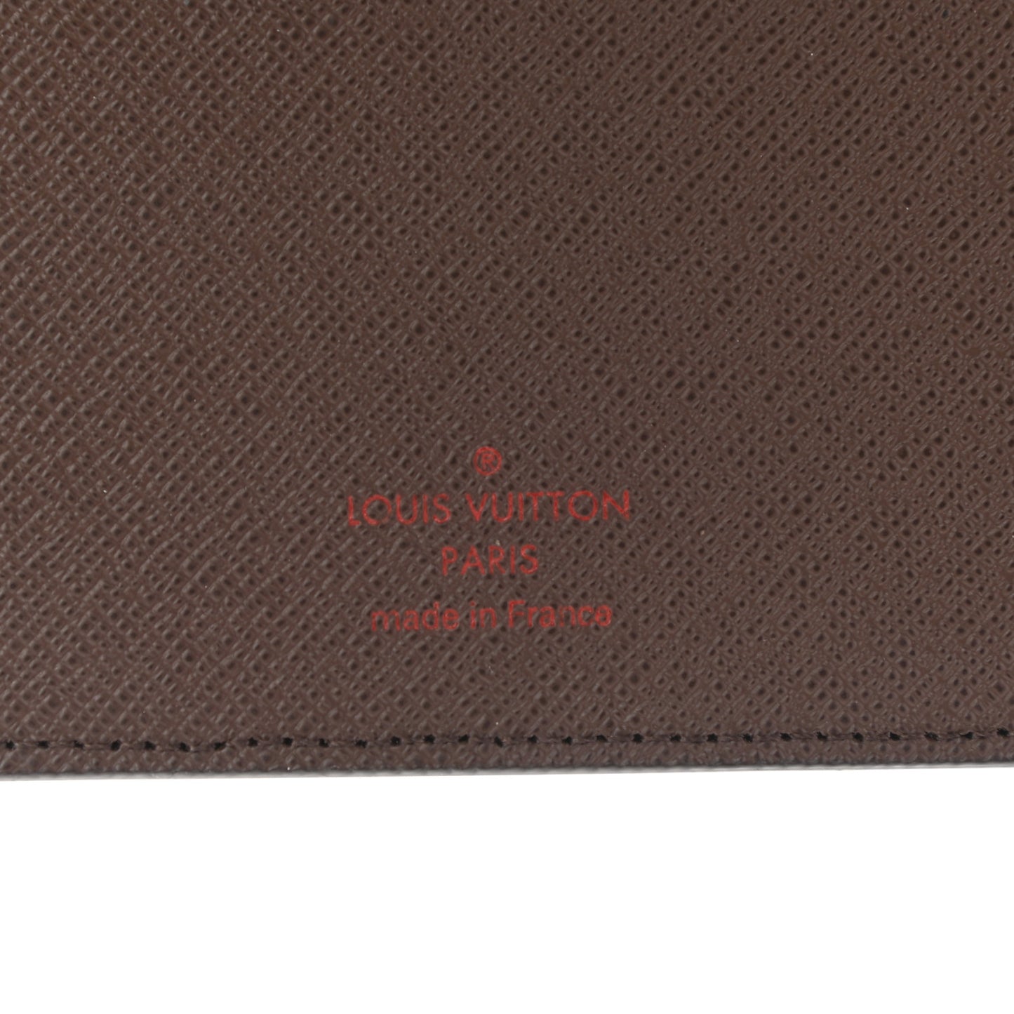 Damier Ebene Desk Agenda Cover