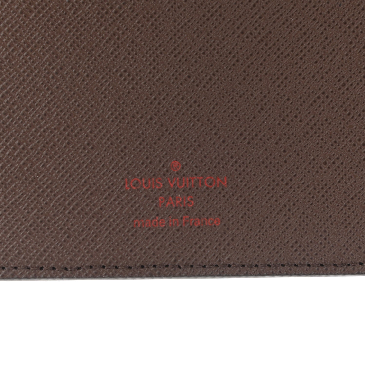 Louis Vuitton Damier Ebene Desk Agenda Cover 6 of 7