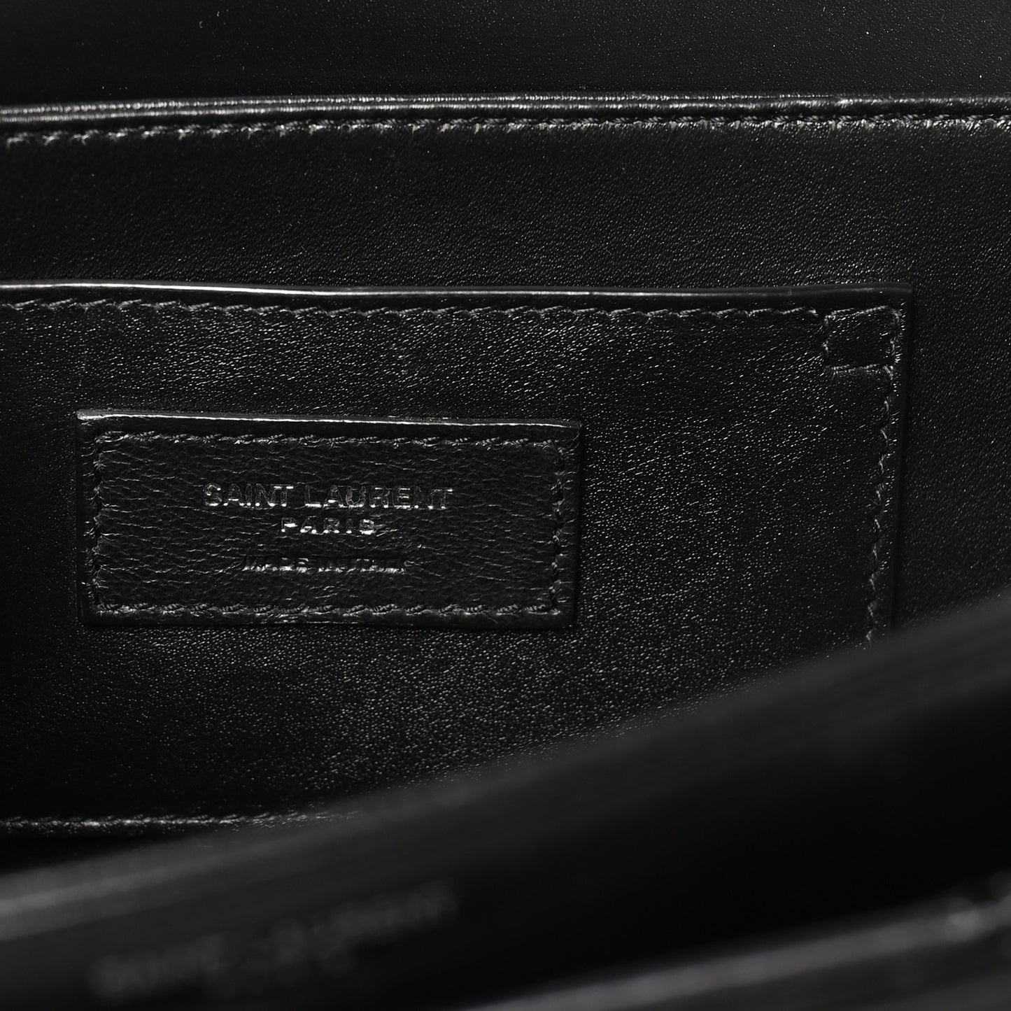 Box Calfskin Monogram Medium Solferino Satchel Black
