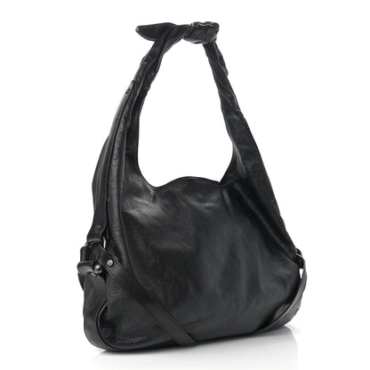 Burberry Prorsum Calfskin Hobo Bag Black 3 of 11