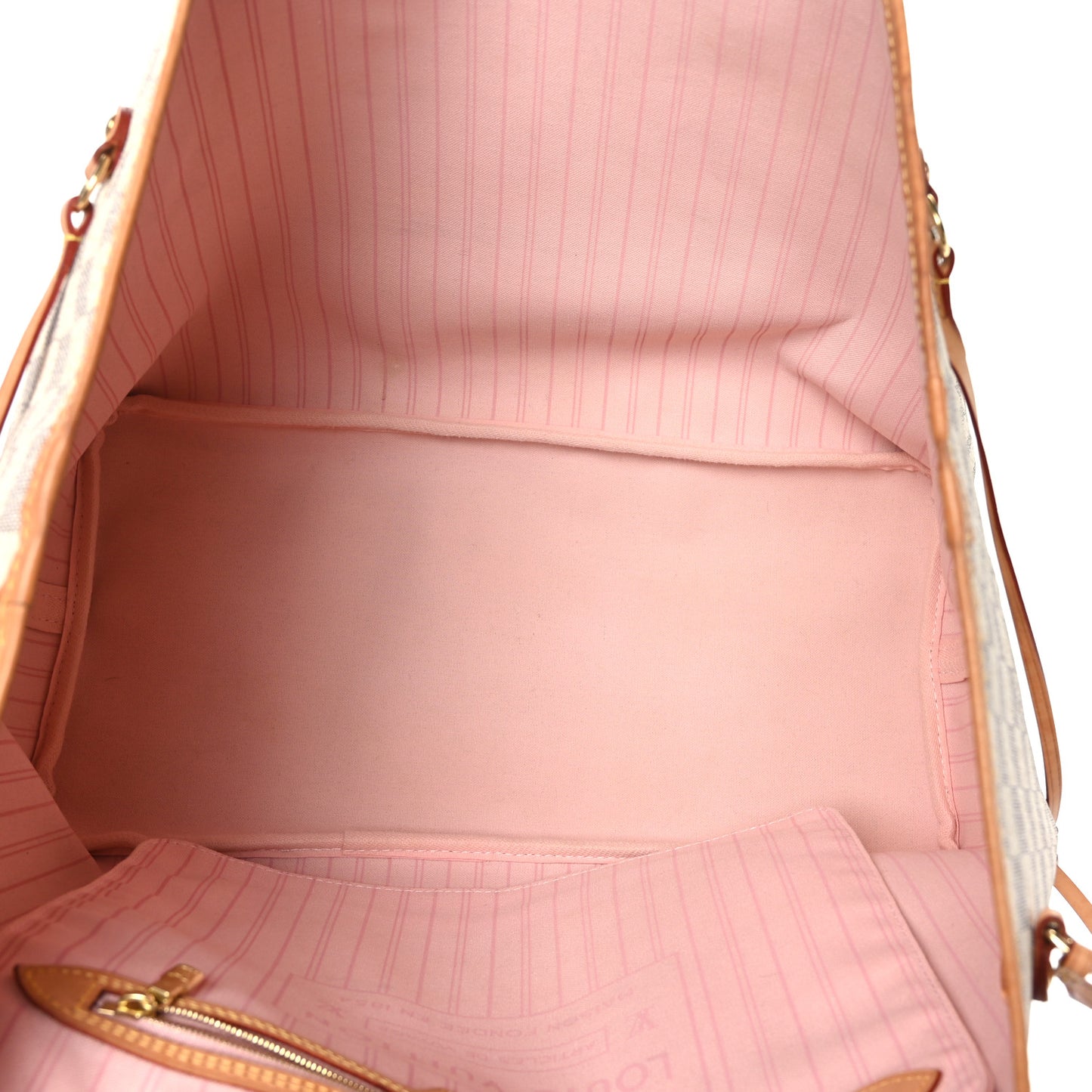 Damier Azur Neo Neverfull GM Rose Ballerine