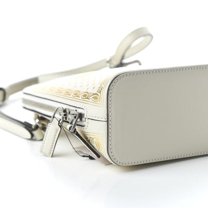 Gucci X SEGA Calfskin GUCCY Stars Mini Dome Shoulder Bag Mystic White Gold 6 of 10