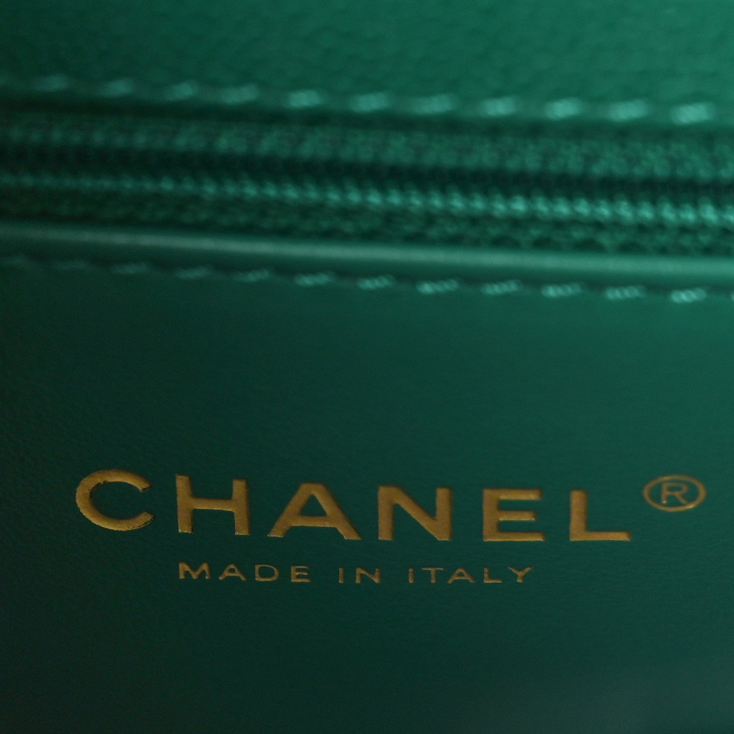 Chanel Caviar Quilted Mini Coco Handle Flap Green 6 of 9