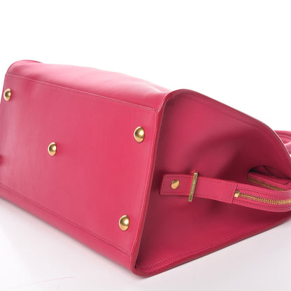 Saint Laurent Calfskin Medium Classic Y Cabas Fuchsia 14 of 14