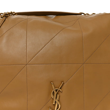 Saint Laurent Lambskin Matelasse Monogram Large Jamie 4.3 Tabac Brown 8 of 10