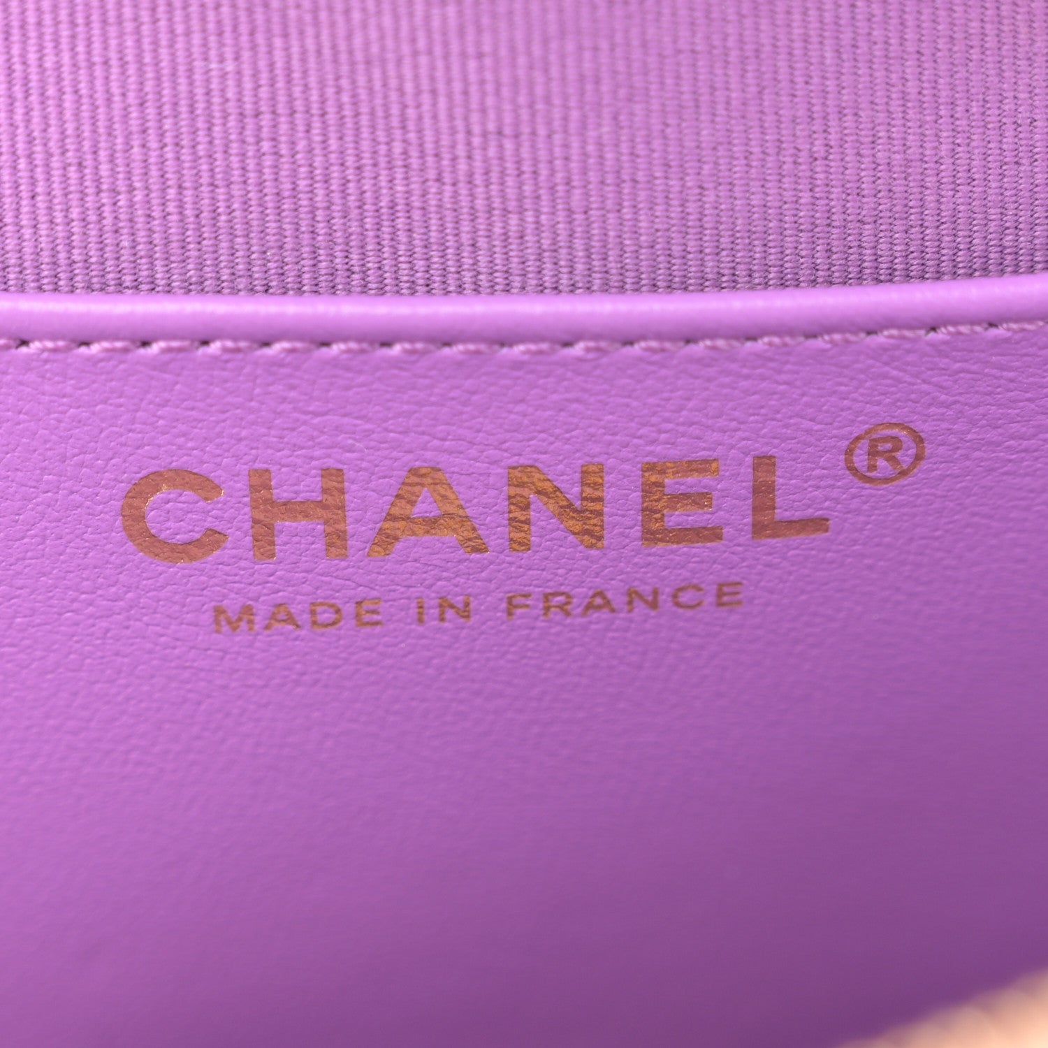 Chanel Lambskin Quilted CC In Love Heart Bag Purple 6 of 11