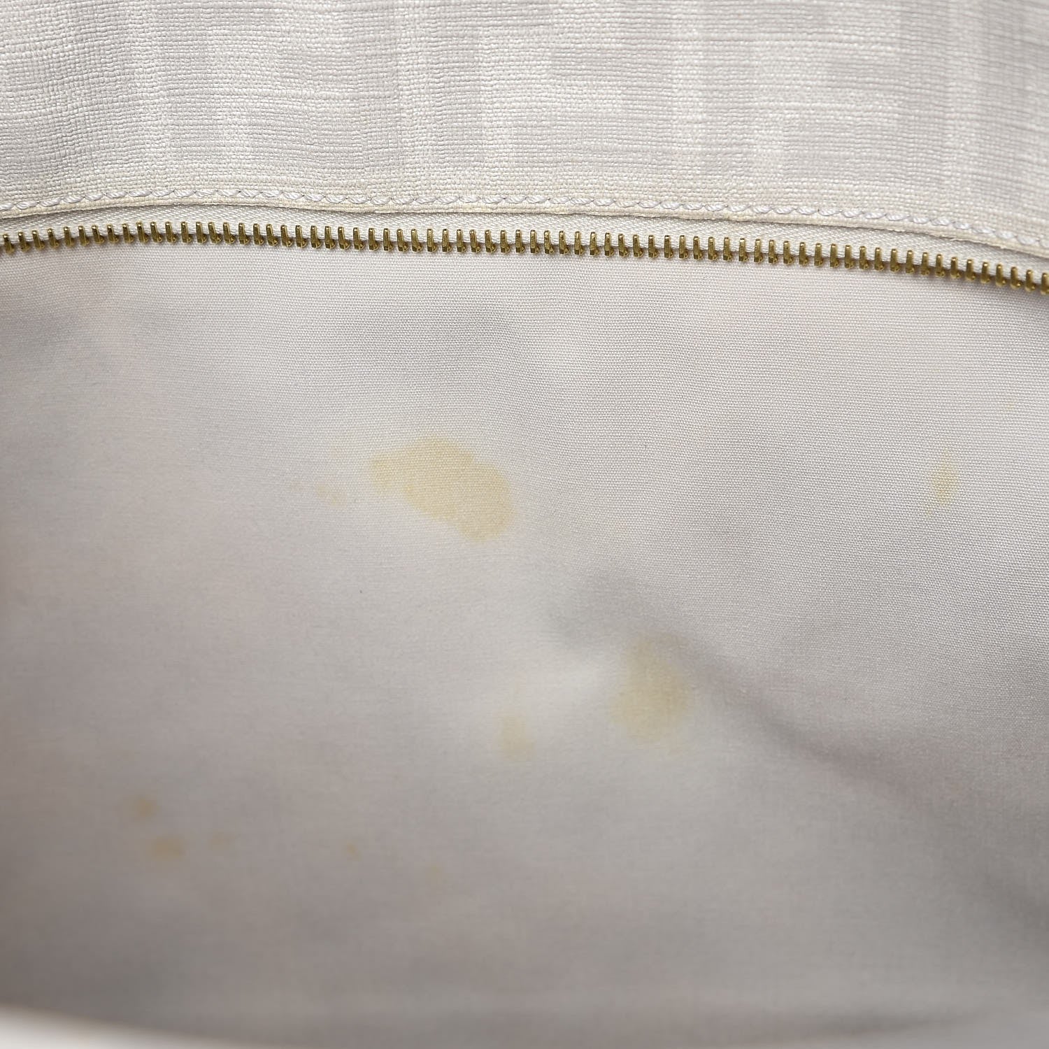 Fendi Zucca Spalmati Floral Embroidered Large Roll Tote White 8 of 13