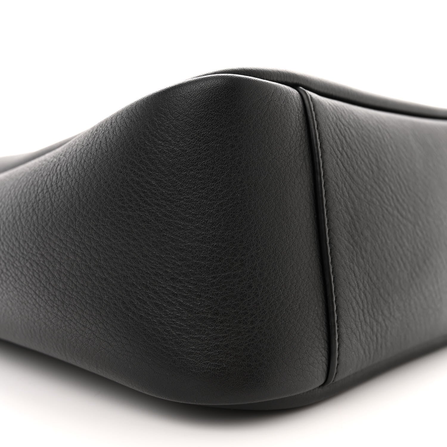 Saint Laurent Smooth Calfskin Small Le 5 A 7 Soft Hobo Black 9 of 10