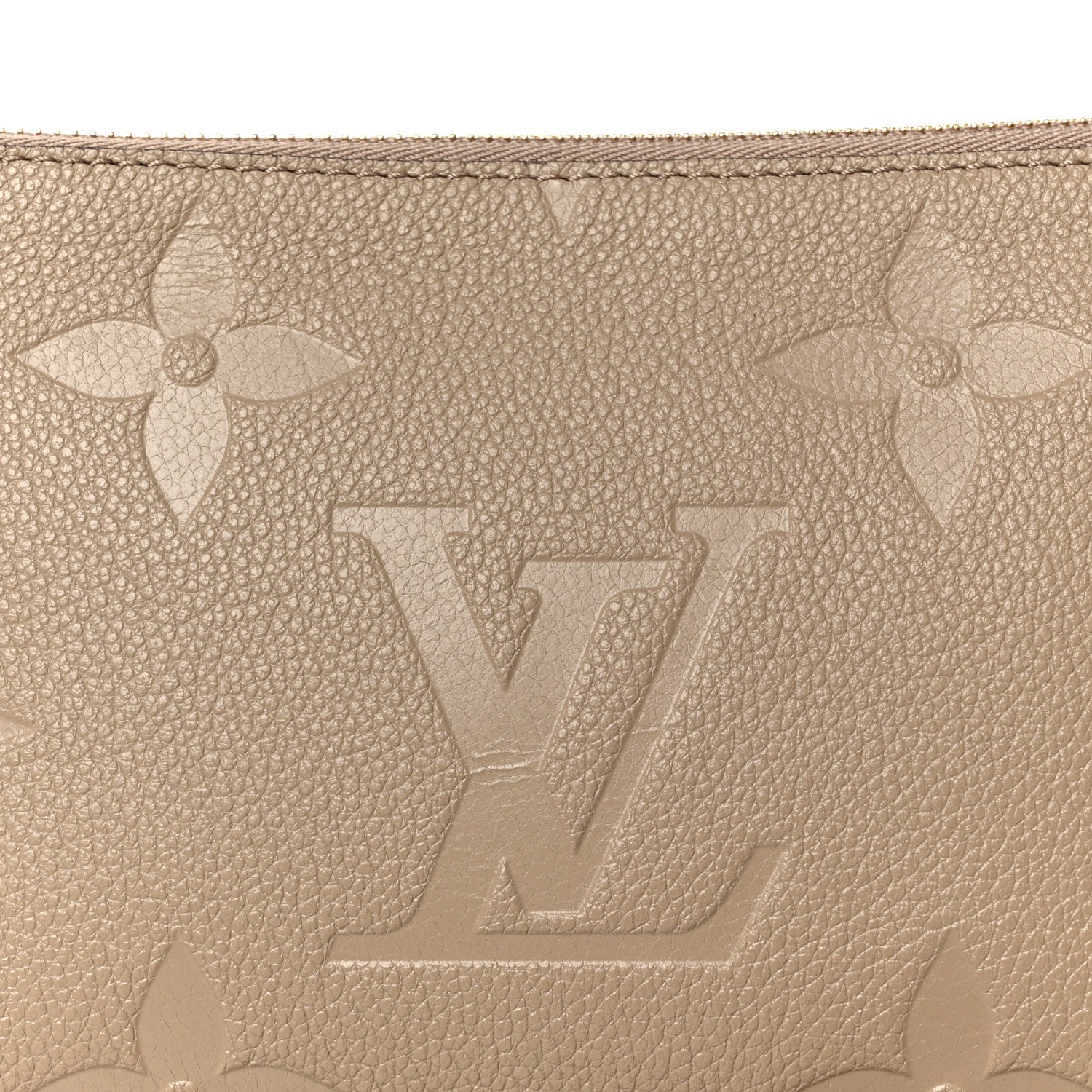 Louis Vuitton Empreinte Monogram Giant Neverfull MM Pochette Tourterelle 7 of 7