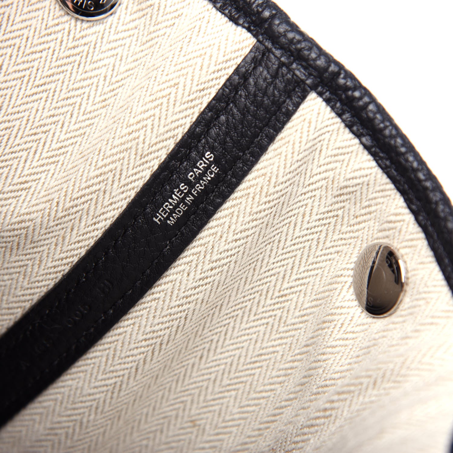 Hermes Negonda Garden Party Tote 36 MM Black 6 of 9