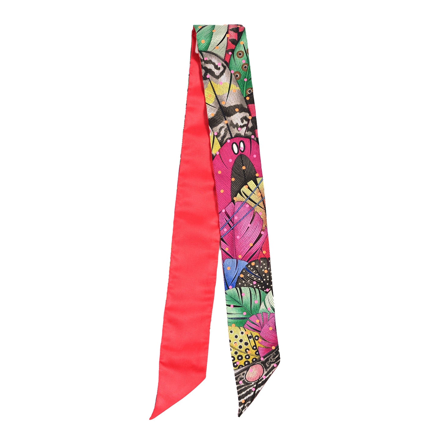 Silk Plumetis Twilly Rose