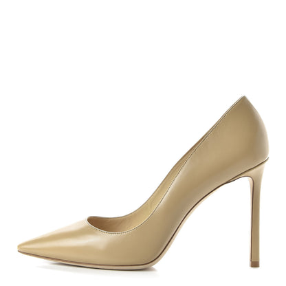 Jimmy Choo Kid Pointy Toe Romy 100 Pumps 41 Nude 1 of 8