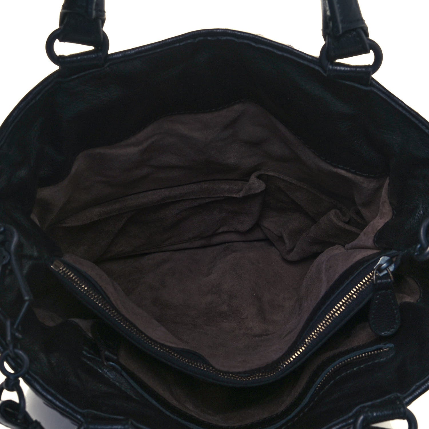 Bottega Veneta Nappa Intrecciato Tote Turbolence Black 5 of 17