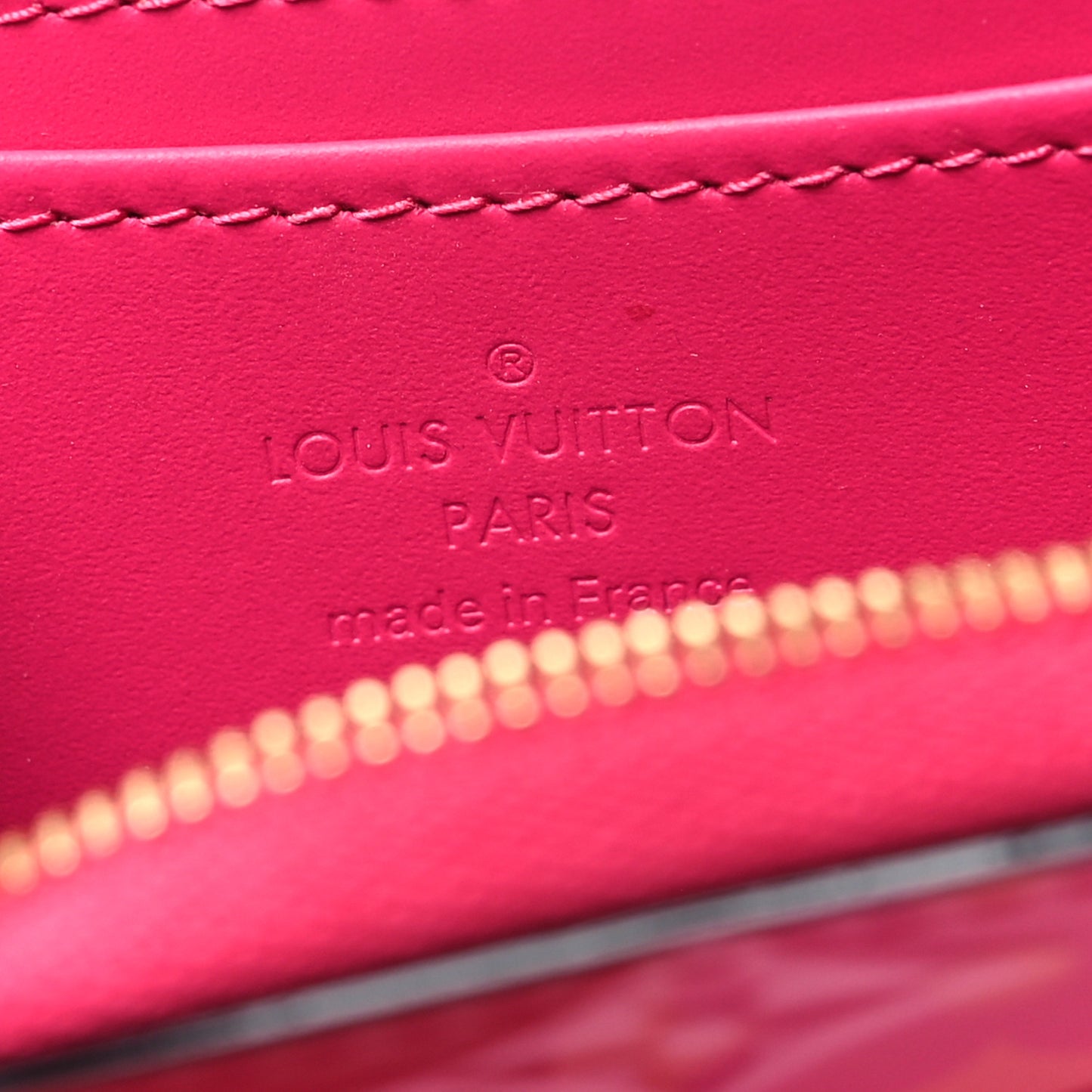 Vernis Valentine Zippy Coin Purse Fuchsia