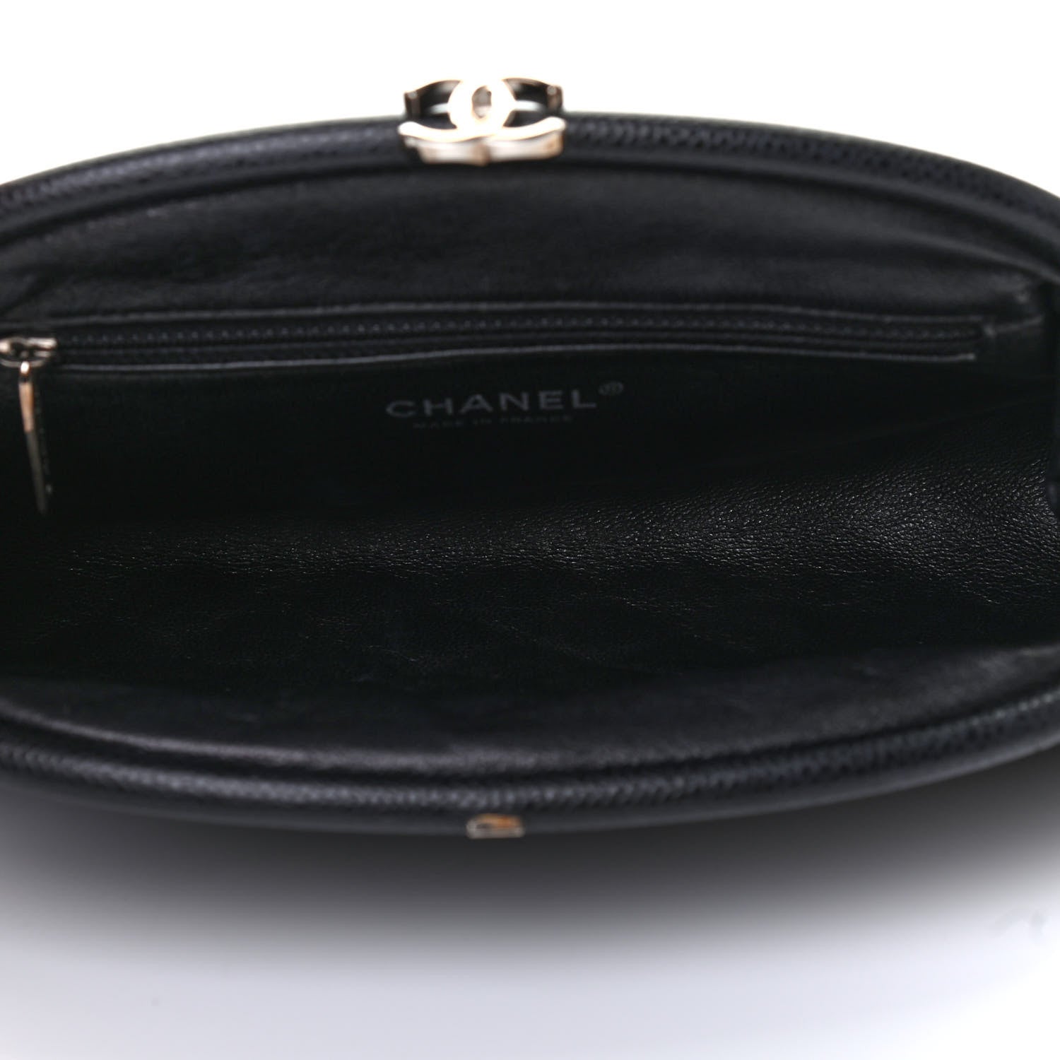 Chanel Caviar Quilted Timeless Clutch Black 5 of 8