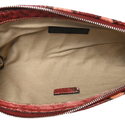 Burberry Snakeskin Shoulder Bag Pink 5 of 10