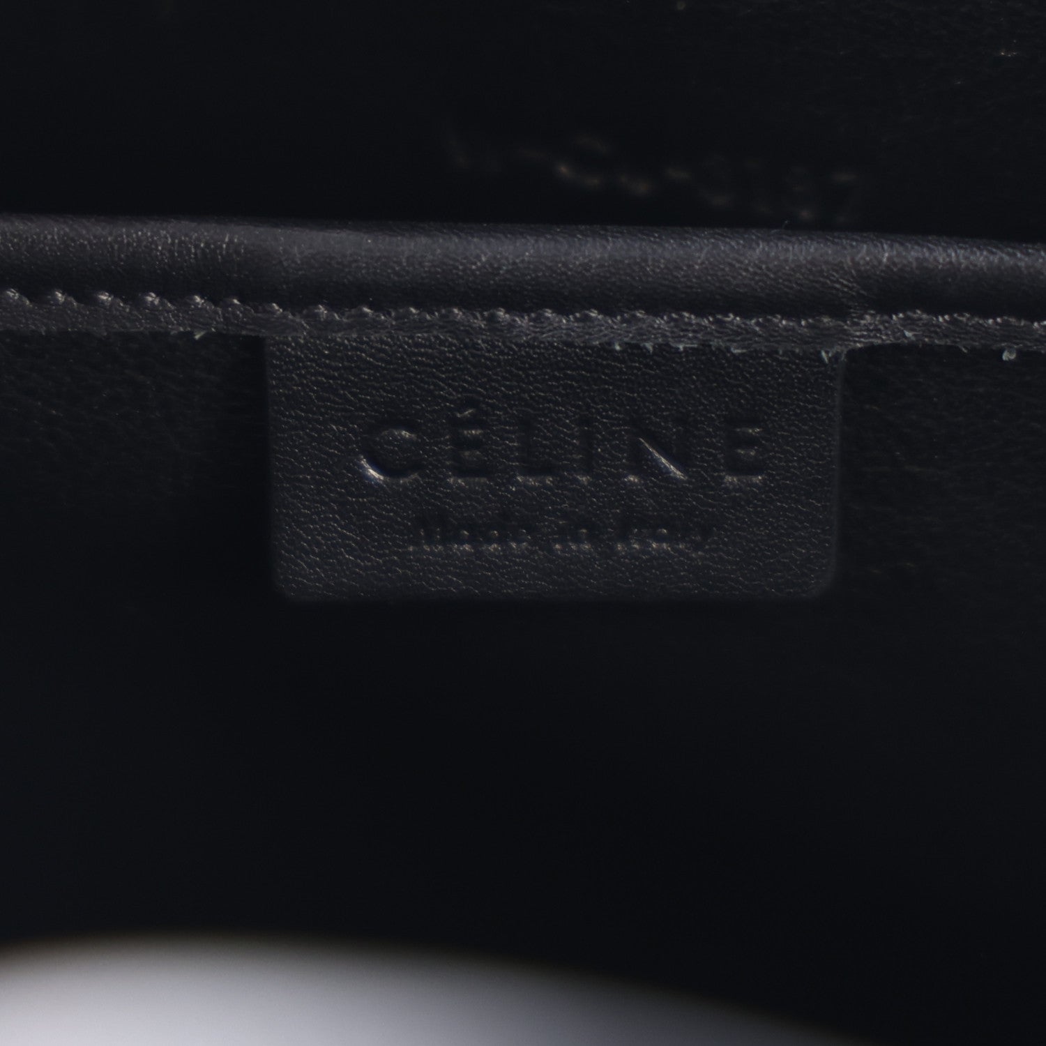 Celine Smooth Calfskin Nano Luggage Black 6 of 9
