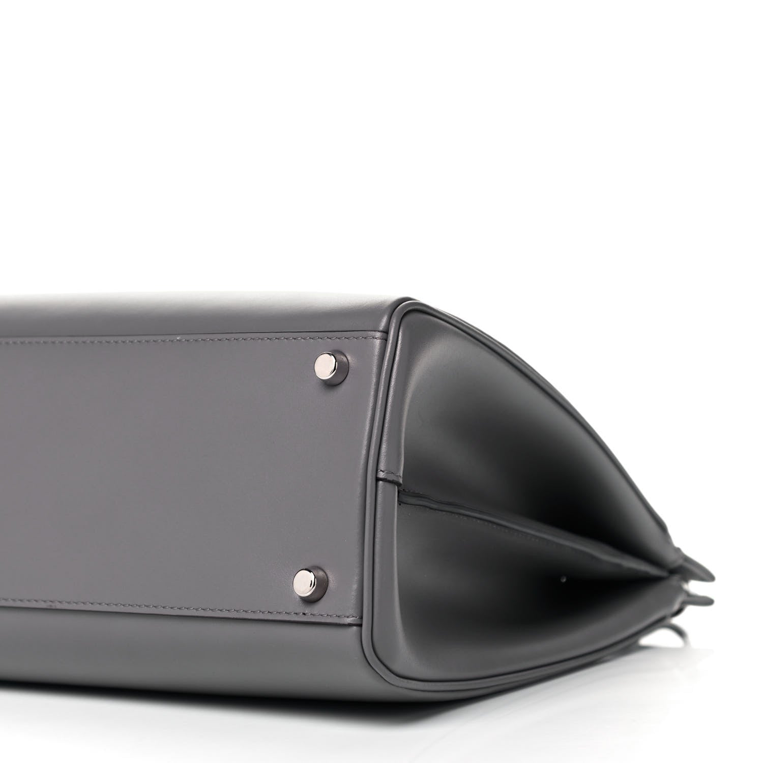 Gucci Smooth Calfskin Medium Zumi Top Handle Bag Dusty Grey 9 of 9