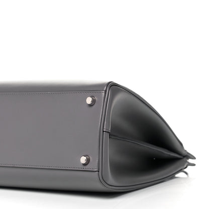 Gucci Smooth Calfskin Medium Zumi Top Handle Bag Dusty Grey 9 of 9