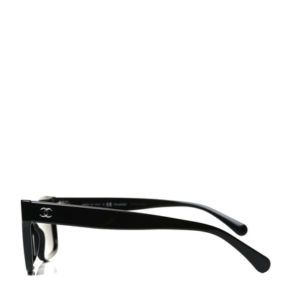 Chanel Acetate Polarized Square Sunglasses 5417 Black 3 of 9